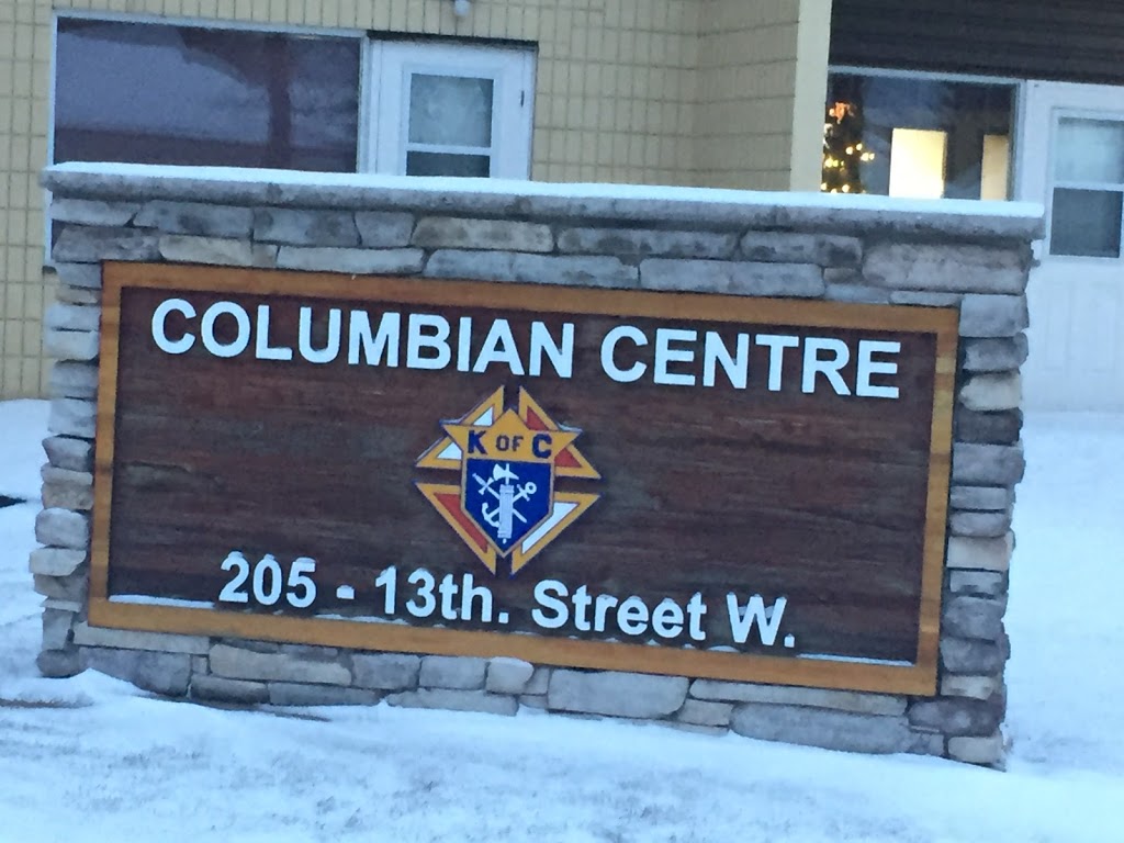Sign - Columbian Centre Prince Albert - Senior Complex